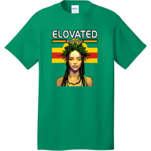 Elovated Roots Reggae Woman T-Shirt