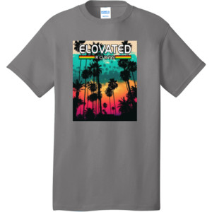 Elovated Roots Beach Sunset T-Shirt